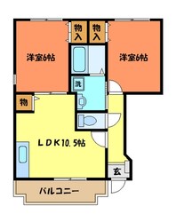 ドエル５５の物件間取画像